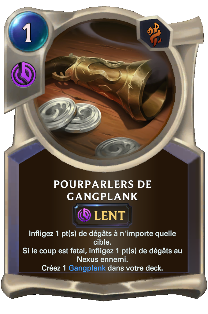 Pourparlers de Gangplank
