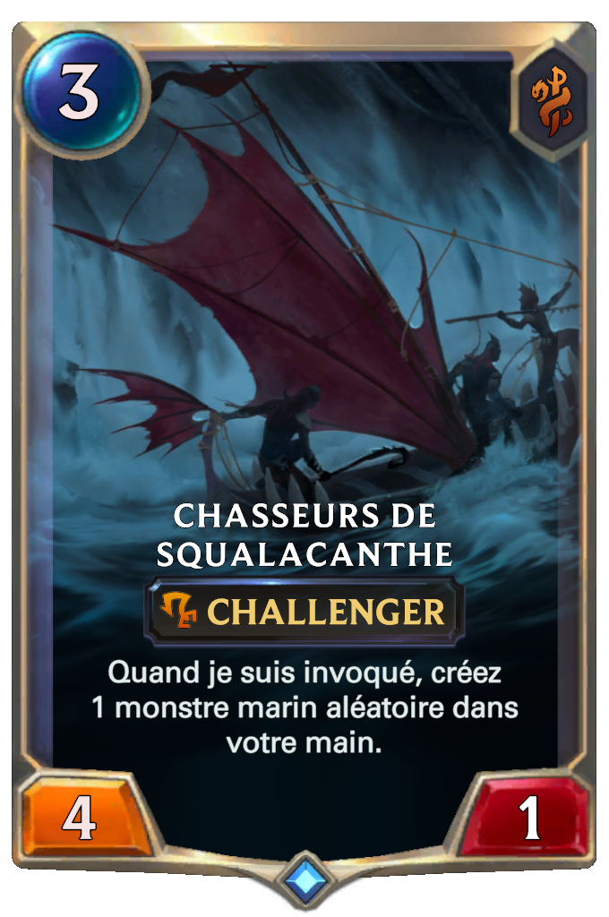 Chasseurs de squalacanthe