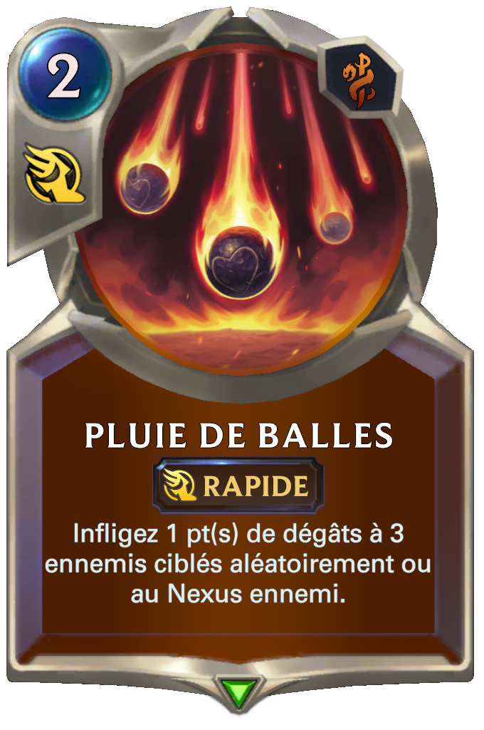 Pluie de balles