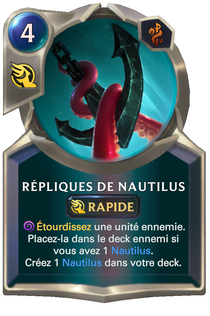 Répliques de Nautilus