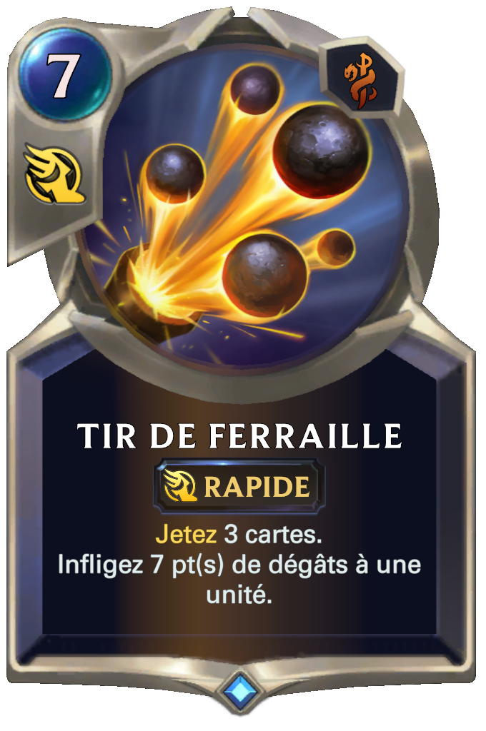 Tir de ferraille