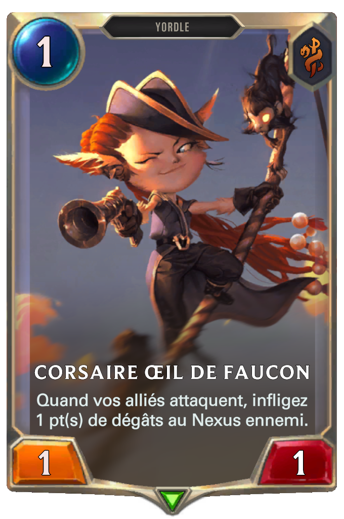 Corsaire œil de faucon