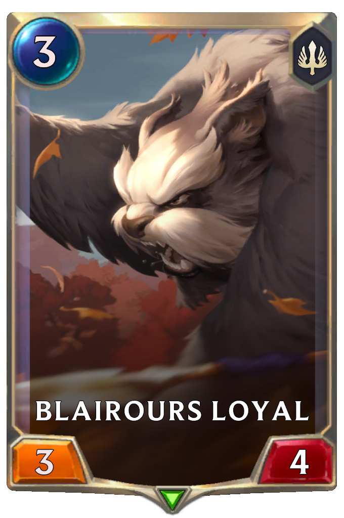 Blairours loyal