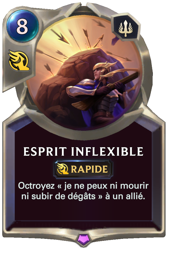 Esprit inflexible