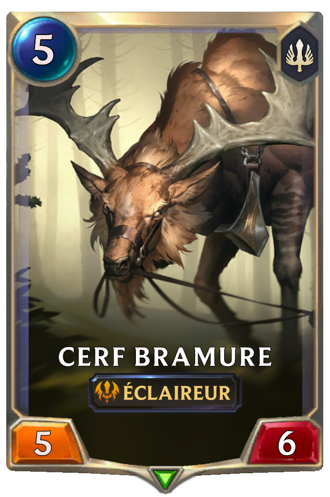 Cerf bramure