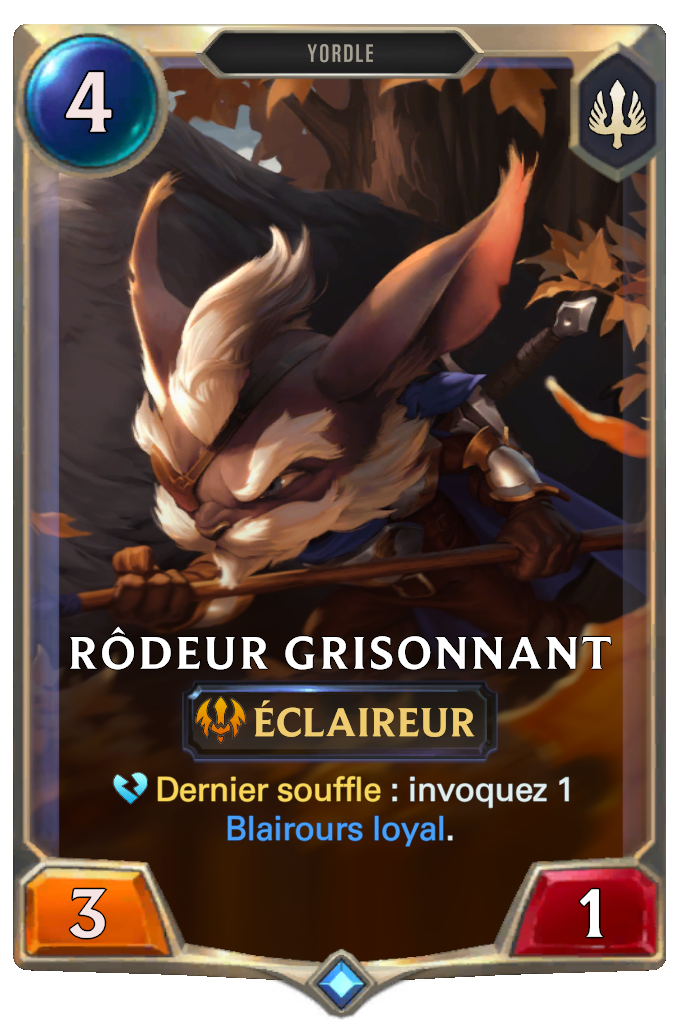 Rôdeur grisonnant