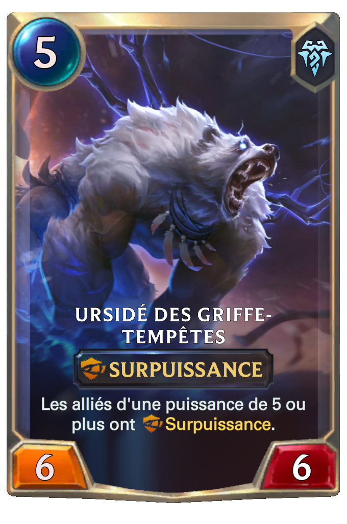 Ursidé des Griffe-tempêtes