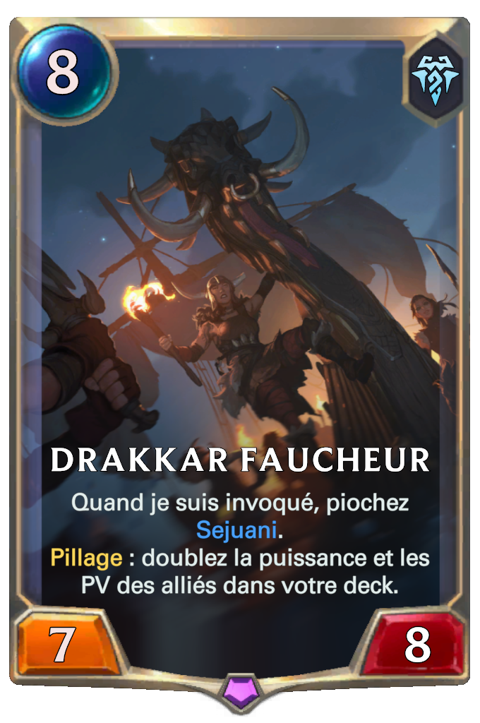 Drakkar faucheur