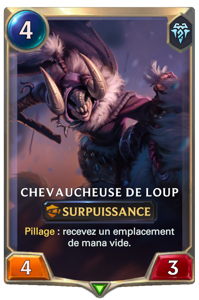 Chevaucheuse de loup