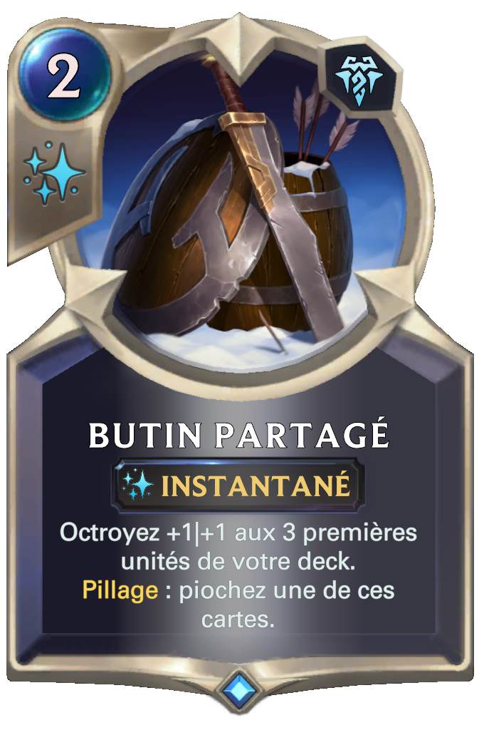 Butin partagé