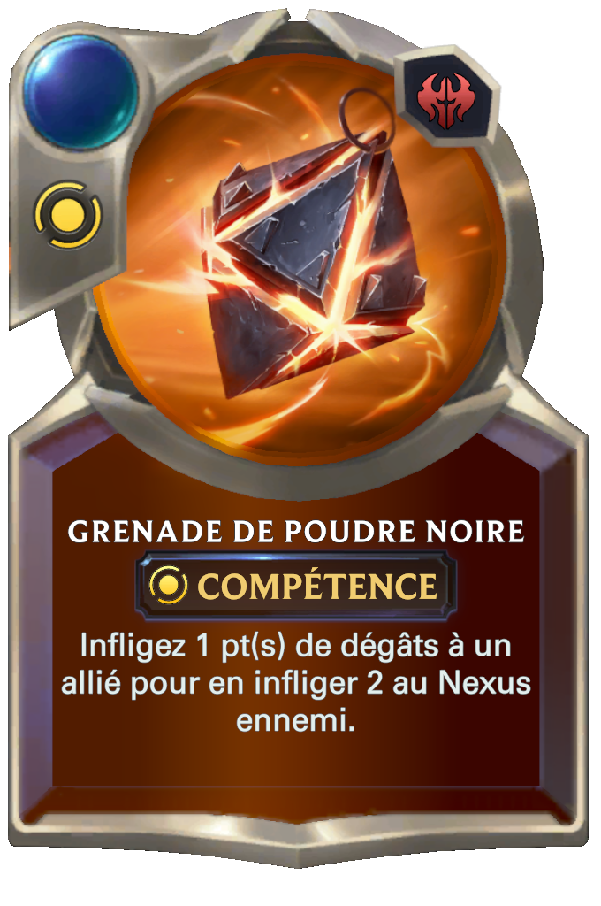 Grenade de poudre noire