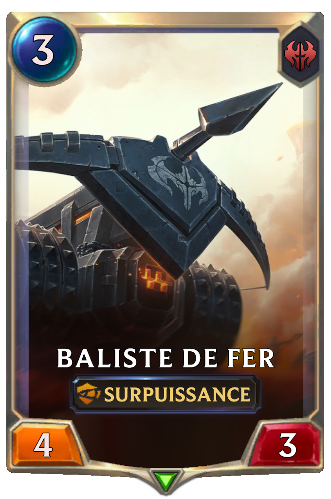 Baliste de fer