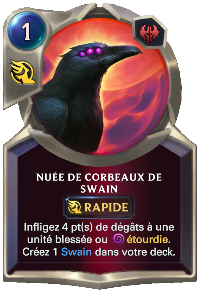 Nuée de corbeaux de Swain