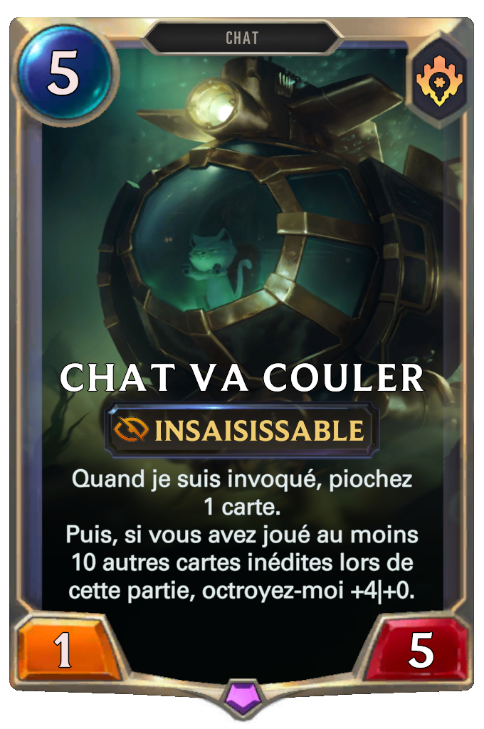 Chat va couler