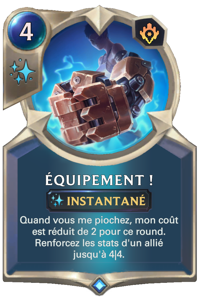 Équipement !