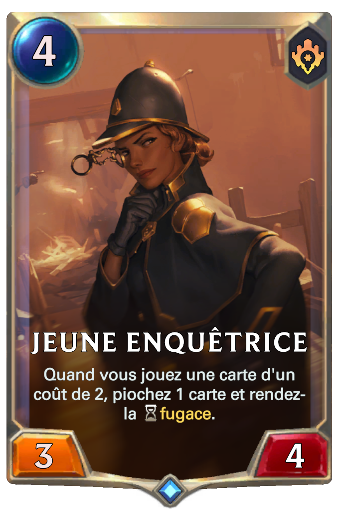 Jeune enquêtrice