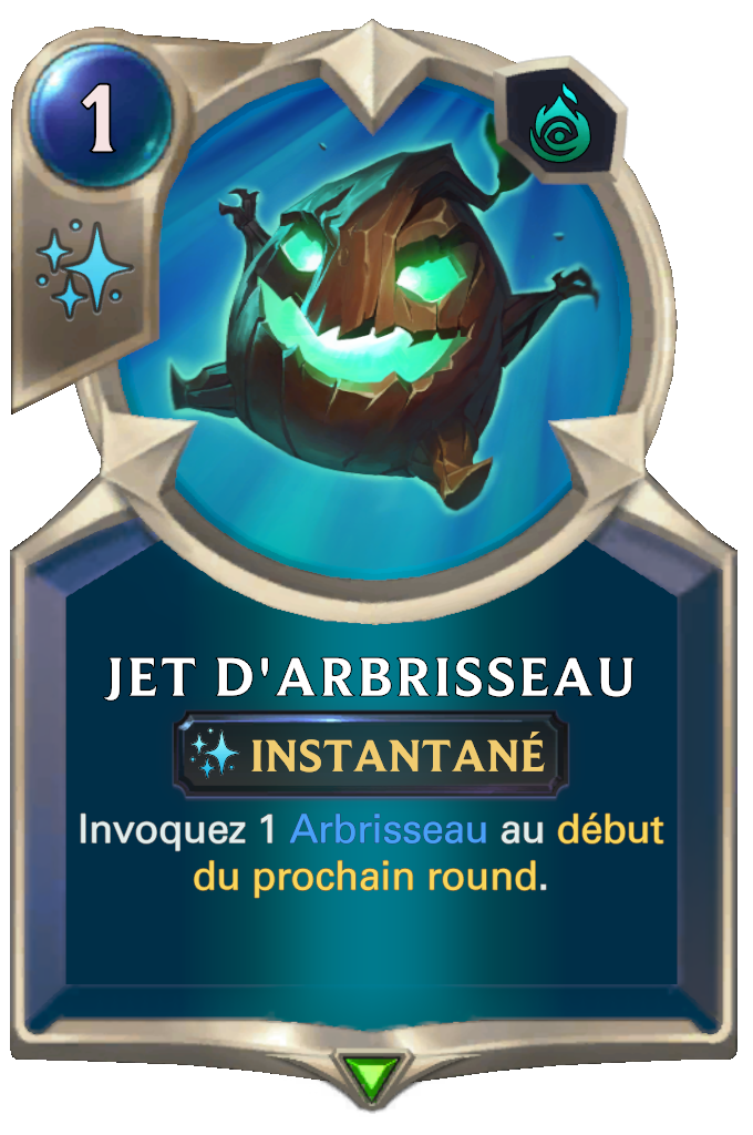 Jet d'arbrisseau