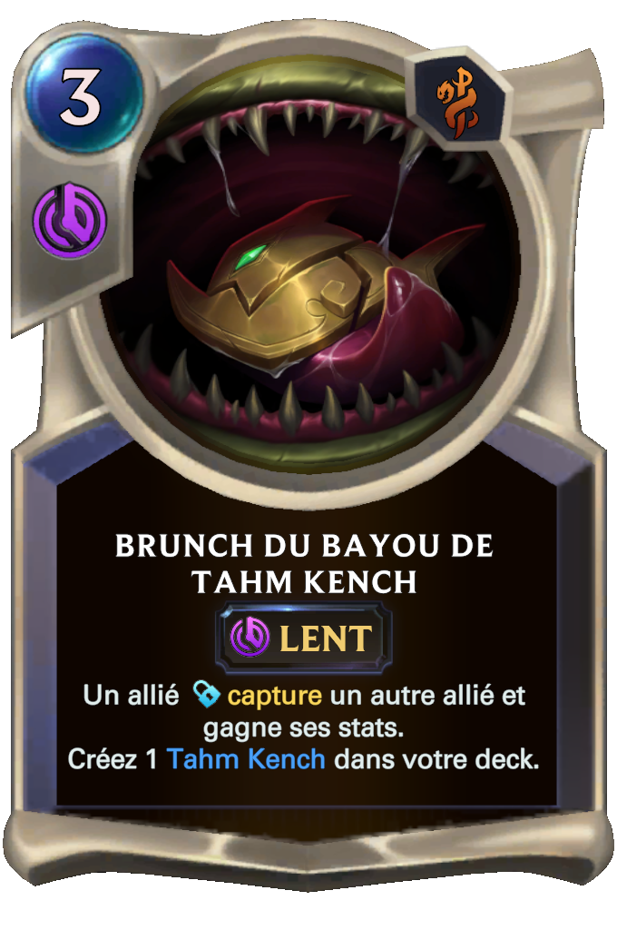 Brunch du bayou de Tahm Kench