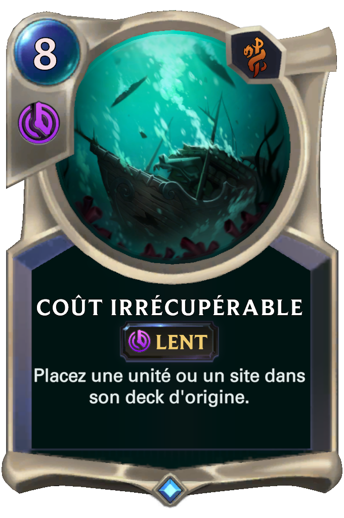 Coût irrécupérable