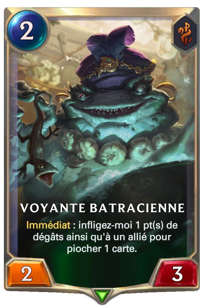 Voyante batracienne