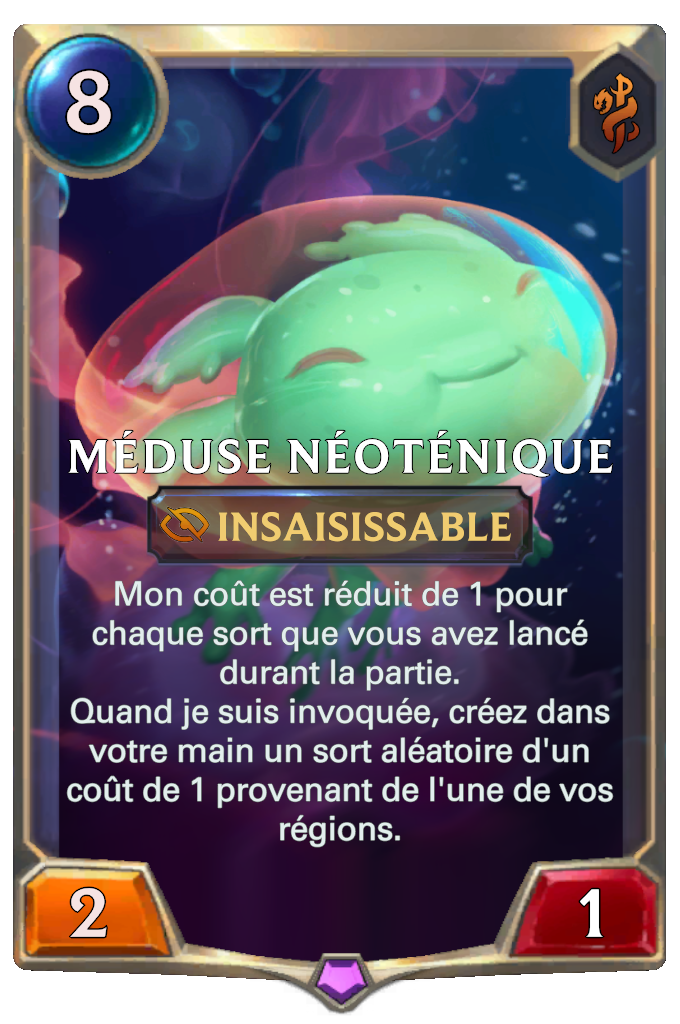Méduse néoténique