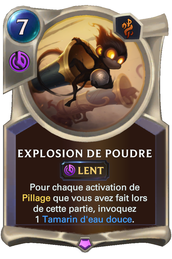Explosion de poudre