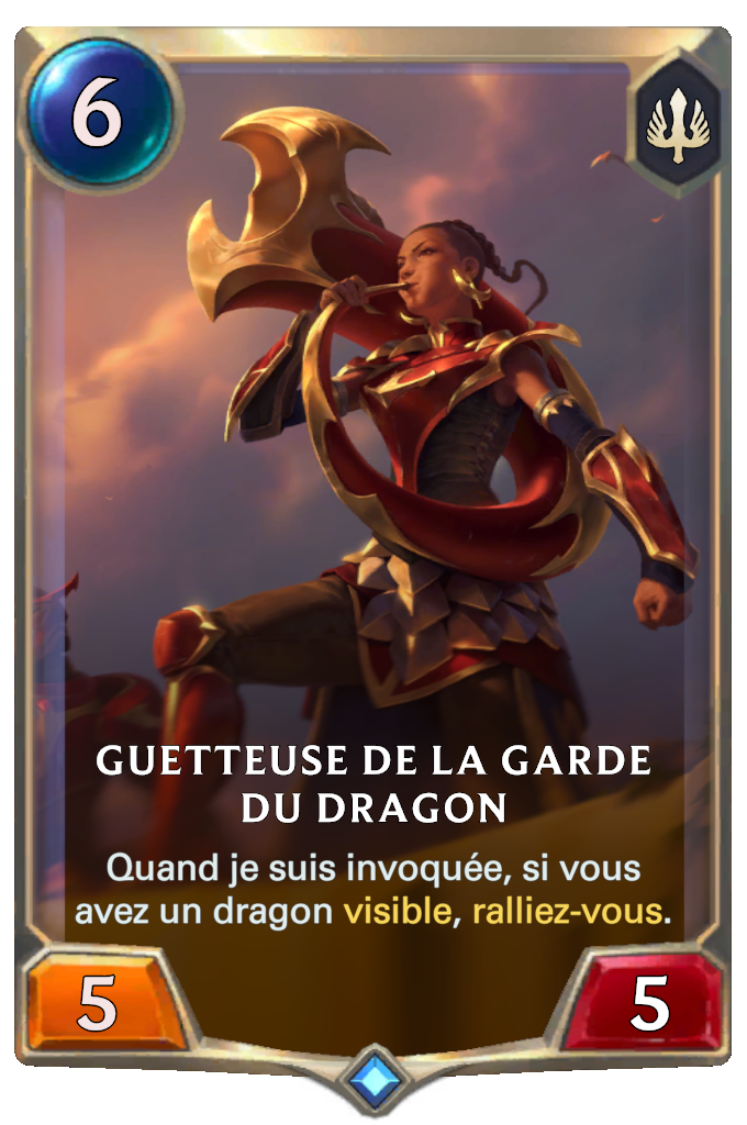 Guetteuse de la Garde du dragon