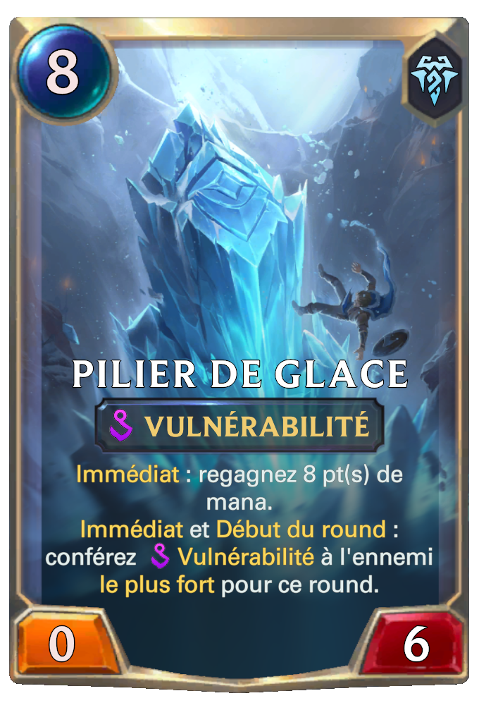 Pilier de glace