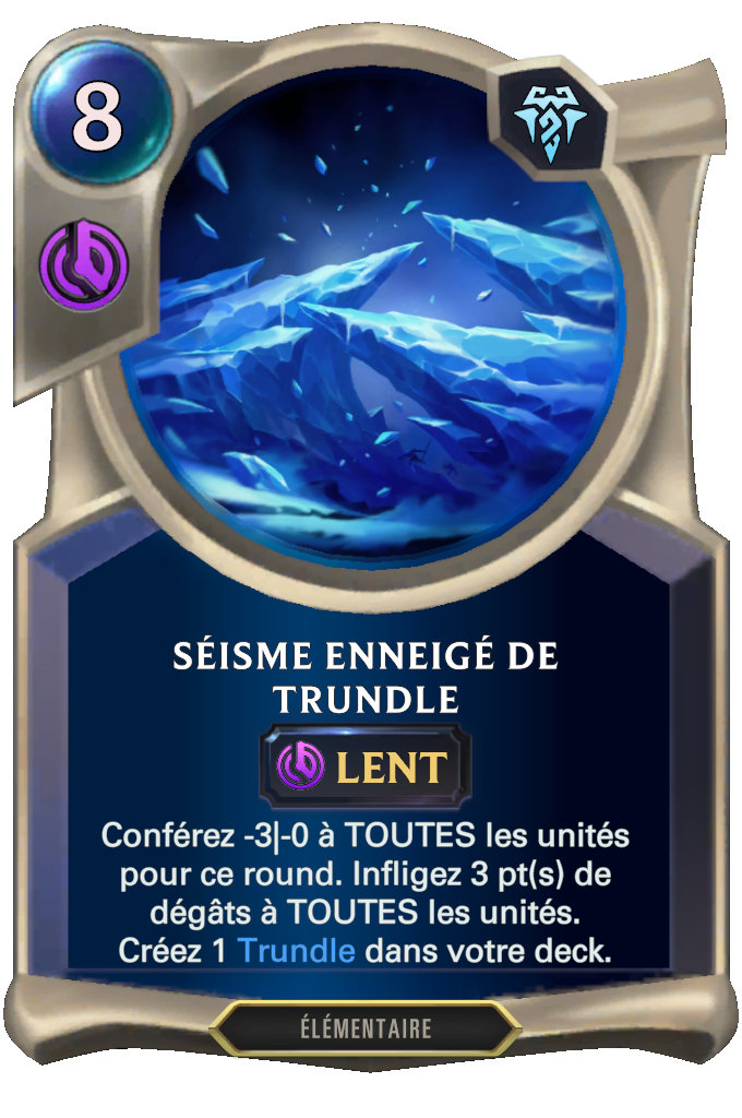 Séisme enneigé de Trundle