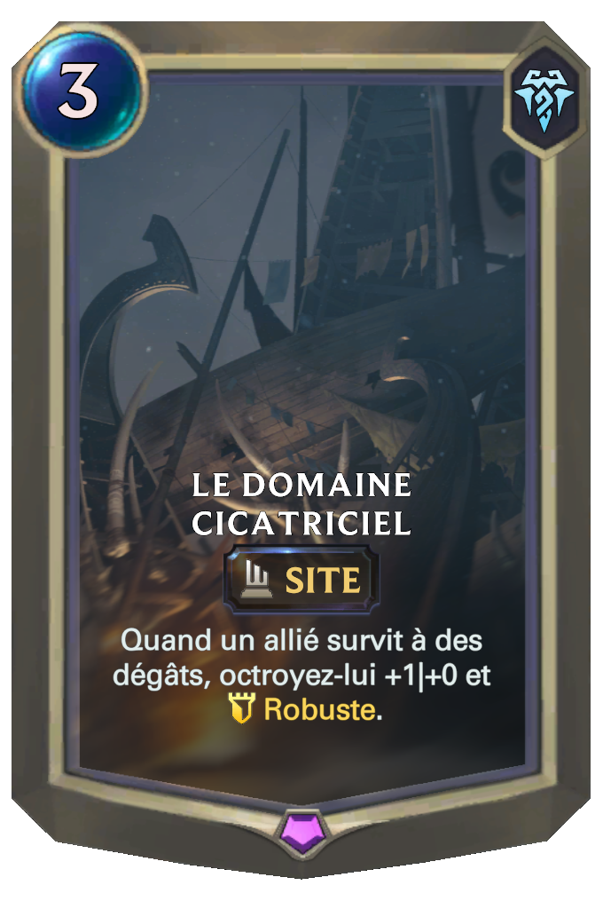Le Domaine cicatriciel