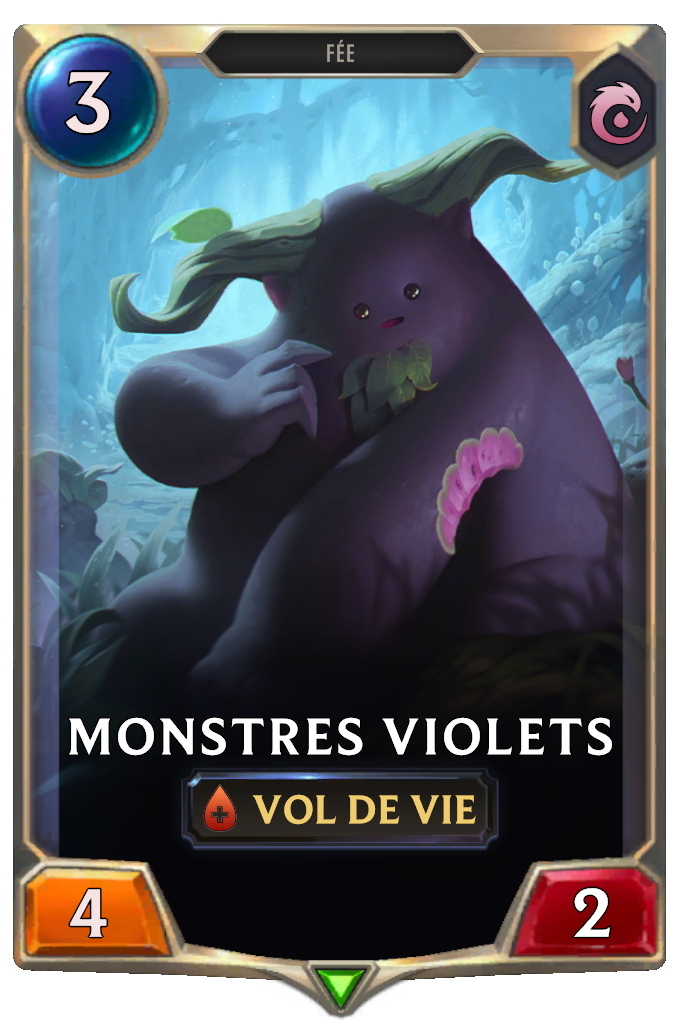 Monstres violets