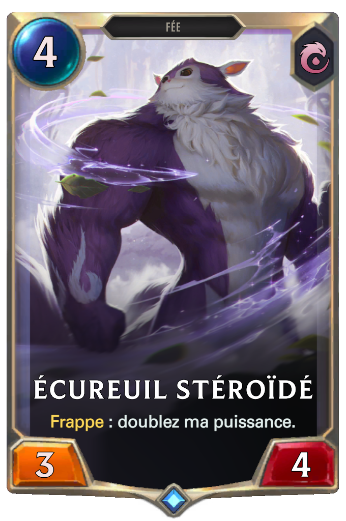 Écureuil stéroïdé