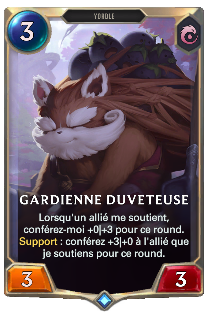 Gardienne duveteuse