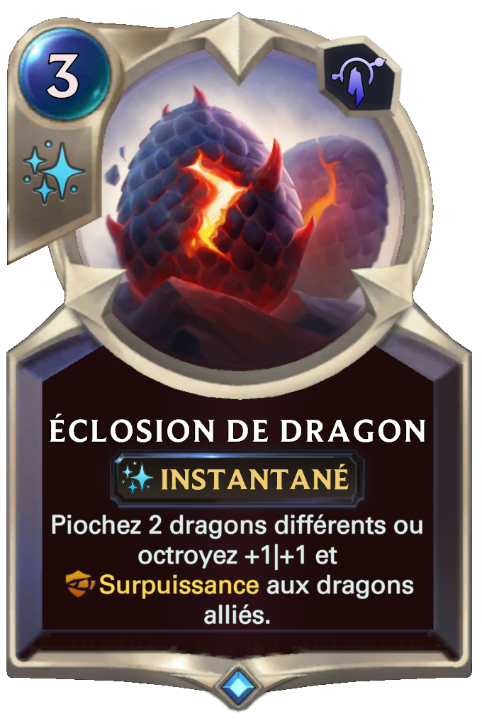 Éclosion de dragon