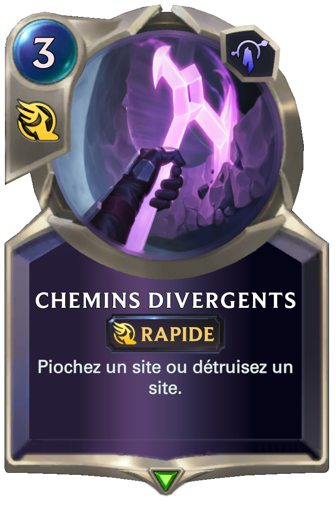 Chemins divergents