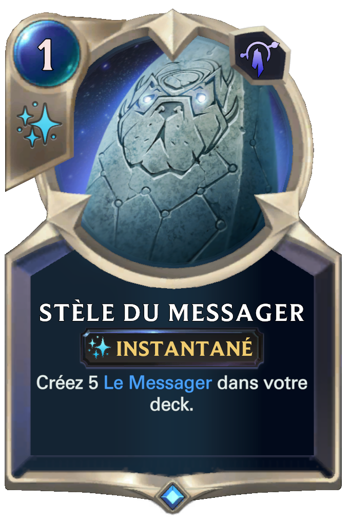 Stèle du Messager