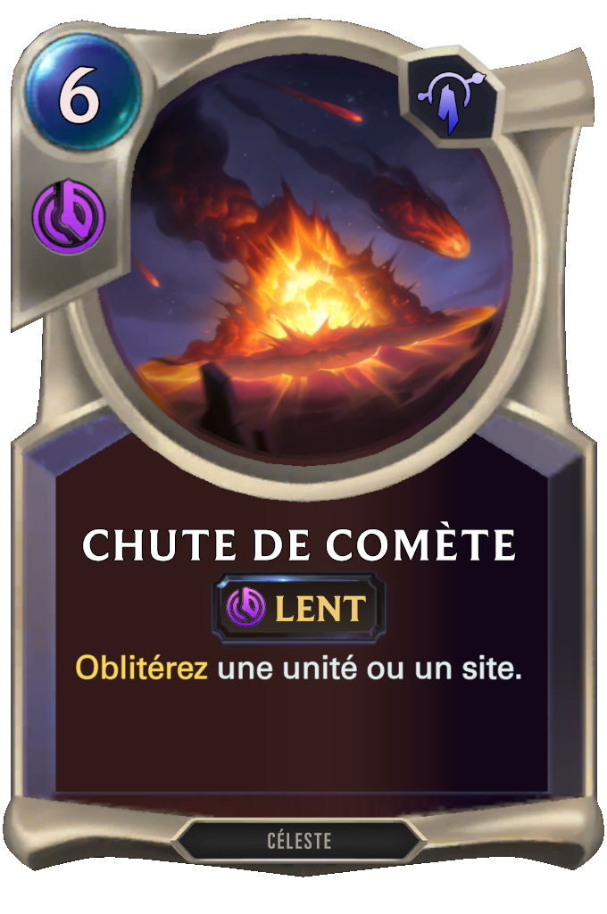 Chute de comète