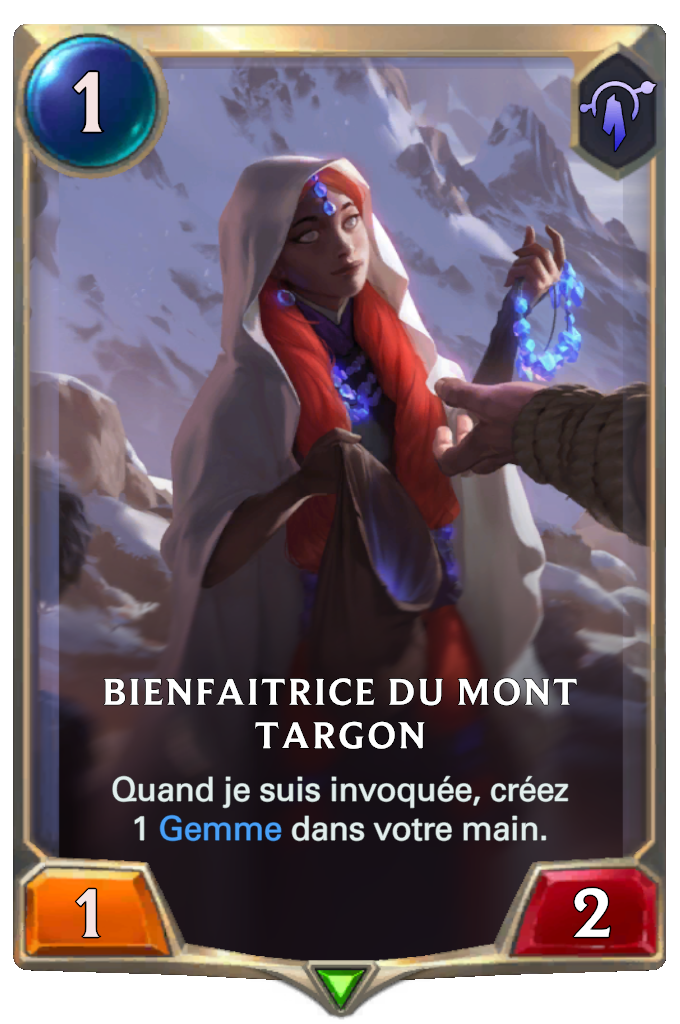Bienfaitrice du mont Targon