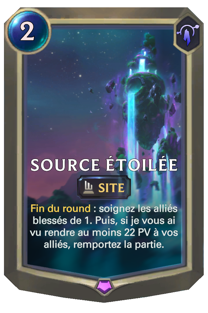 Source étoilée