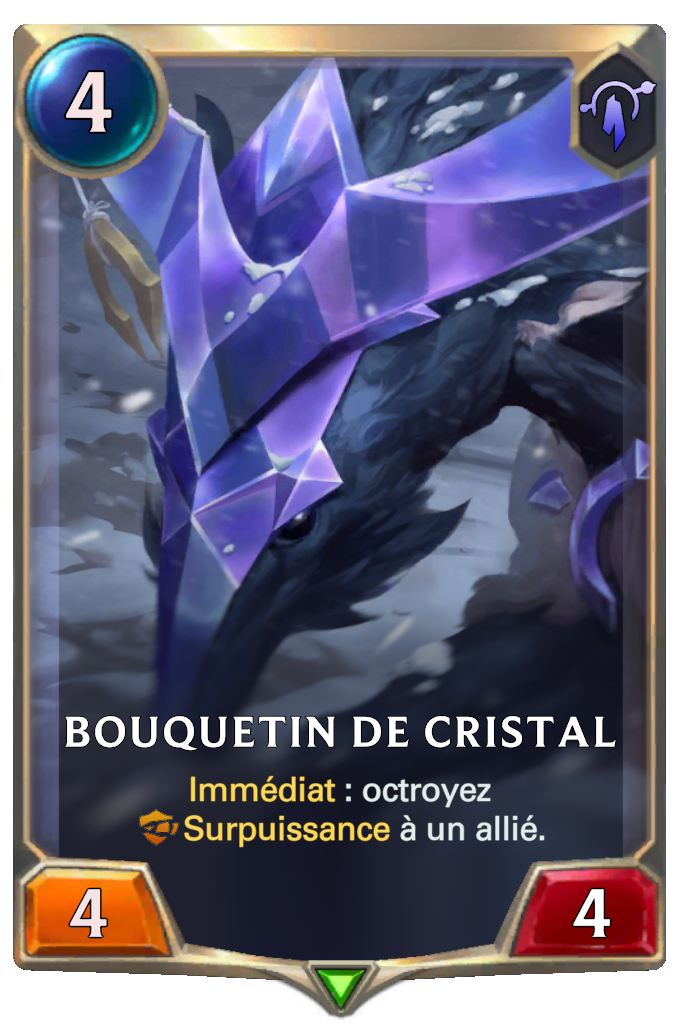 Bouquetin de cristal