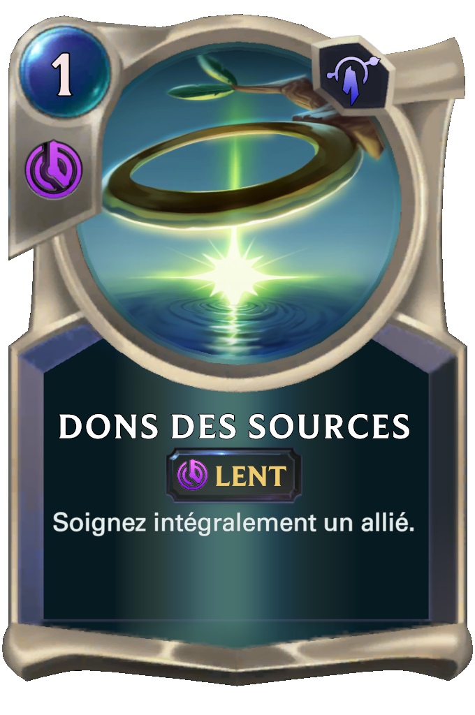 Dons des sources