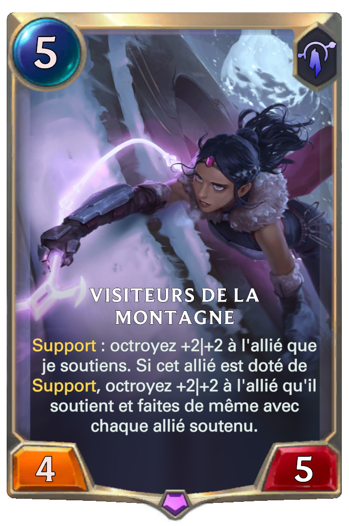 Visiteurs de la montagne