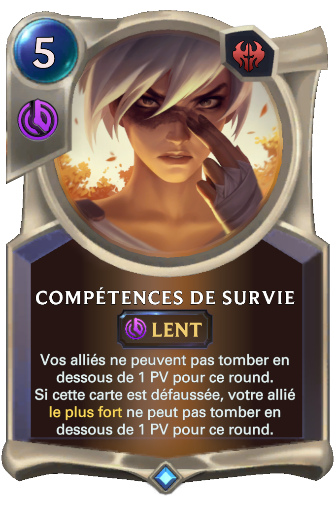 Compétences de survie