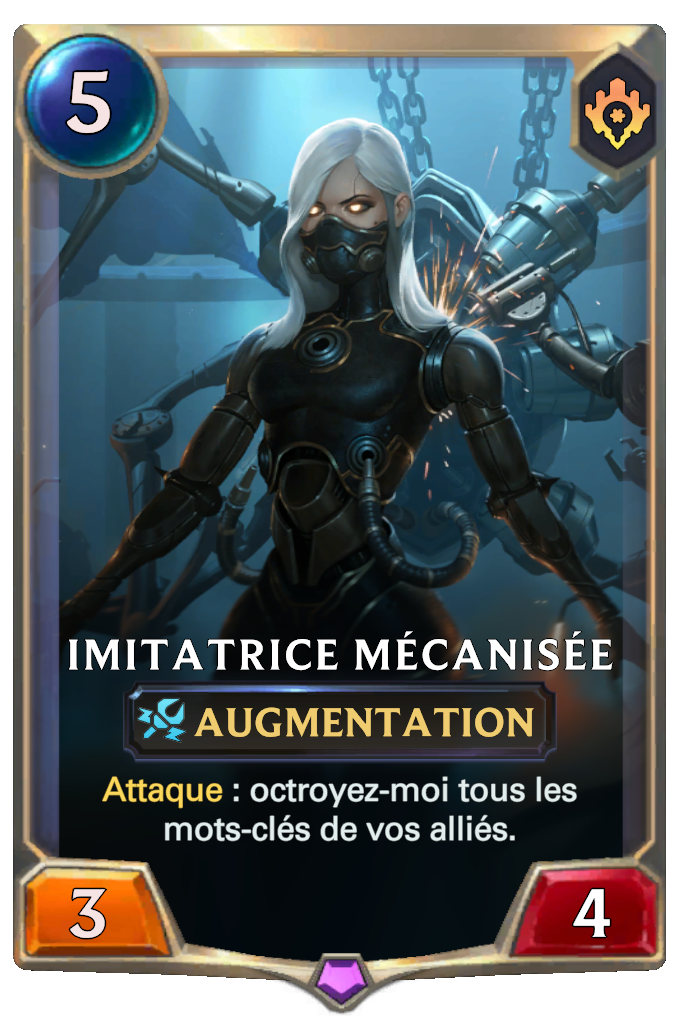 Imitatrice mécanisée