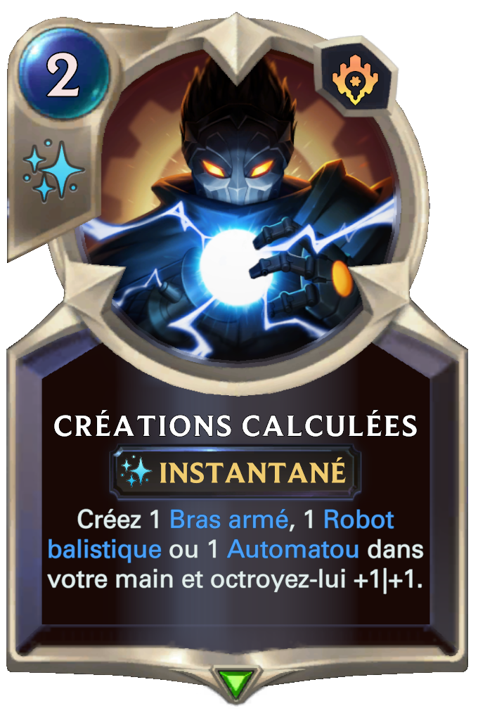 Créations calculées