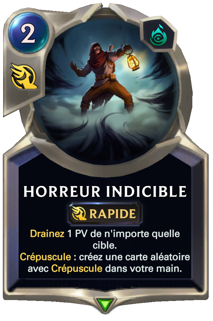 Horreur indicible