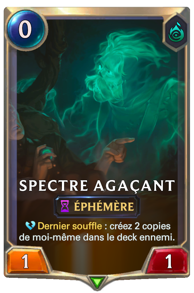 Spectre agaçant