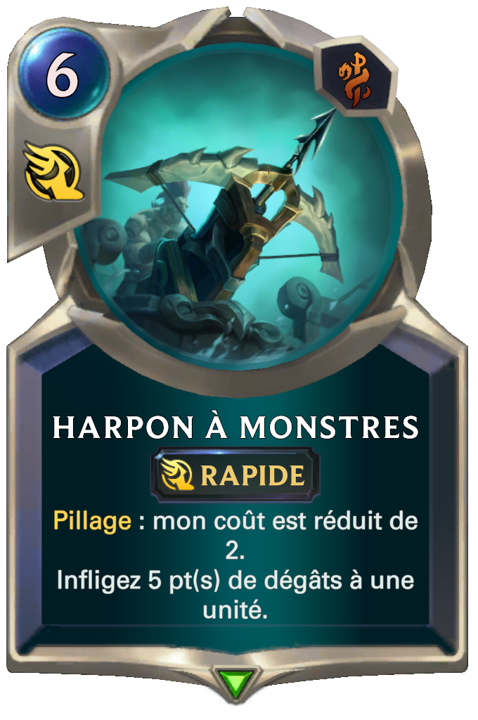 Harpon à monstres