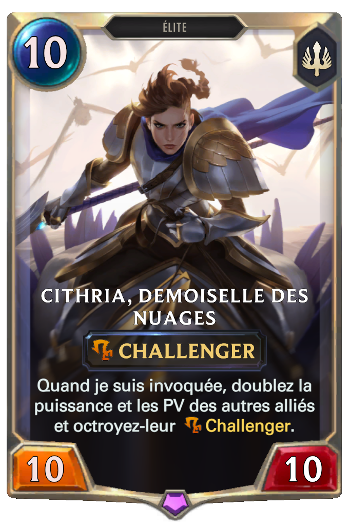 Cithria, demoiselle des nuages