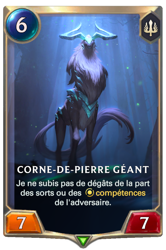 Corne-de-pierre géant